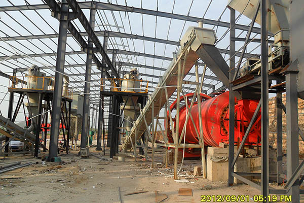 Ball Mill & Horizontal Classifier Production Line4