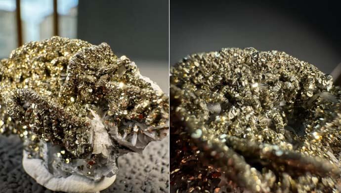 Pyrite ore samples