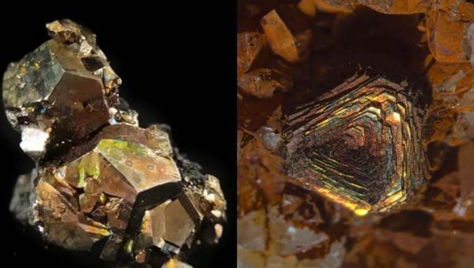 Pyrite specimens