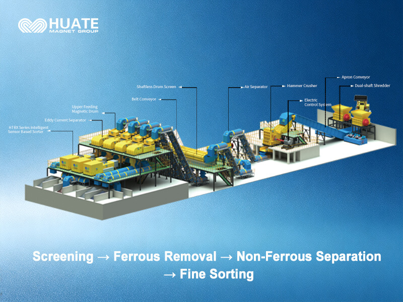 Complete Aluminum Recycling Line