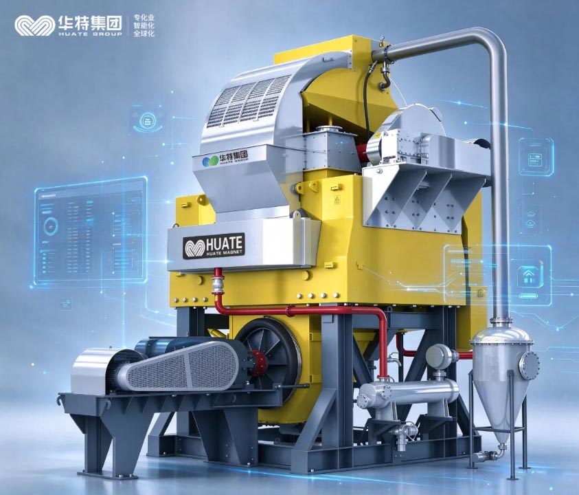 LHGC-8000 Max vertical ring high gradient magnetic separator