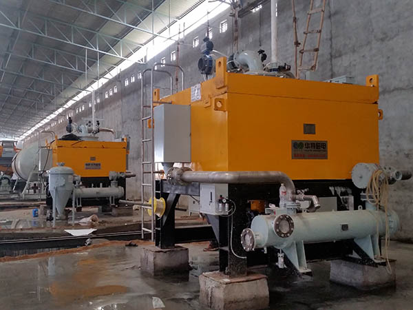 Site of slurry electromagnetic separator2