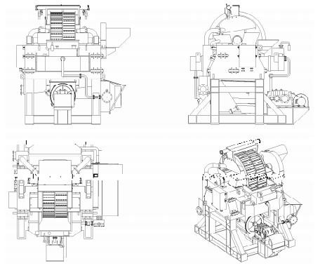 LHGC Oil-forced Cooling Vertical High Gradient Magnetic Separator1